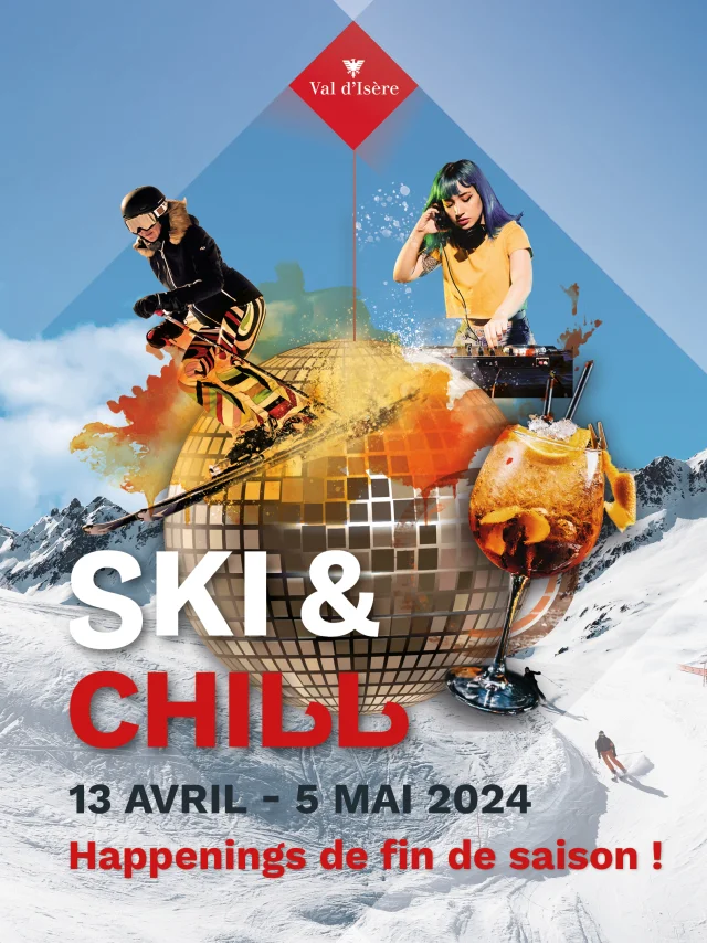 Poster di Ski & Chill 2024 Val d'Isère