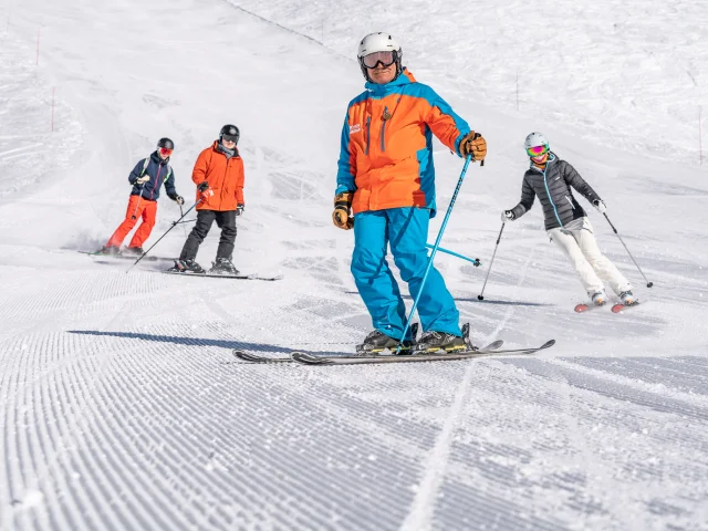 Cours collectifs de ski avec l'école Oxygène à Val d'Isère