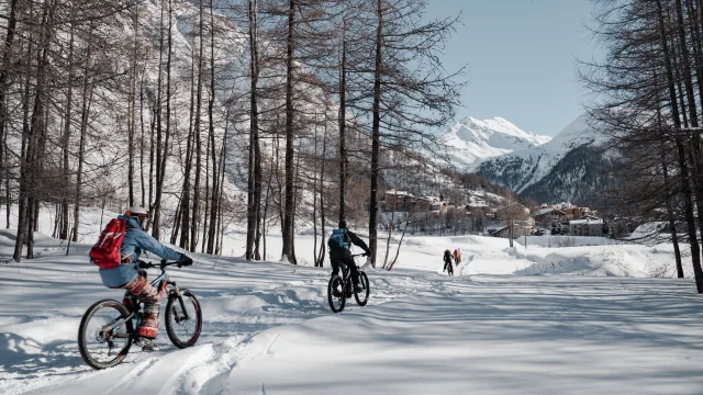 VTT Electrique sur neige