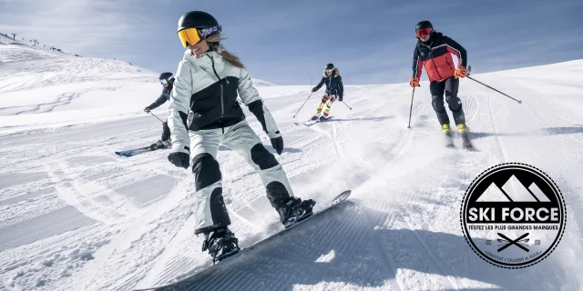 Ski Entre Amis A Val Disere Ski Force Logo