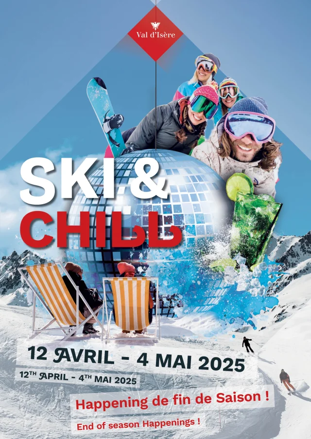 Affiche Ski Chill 2025