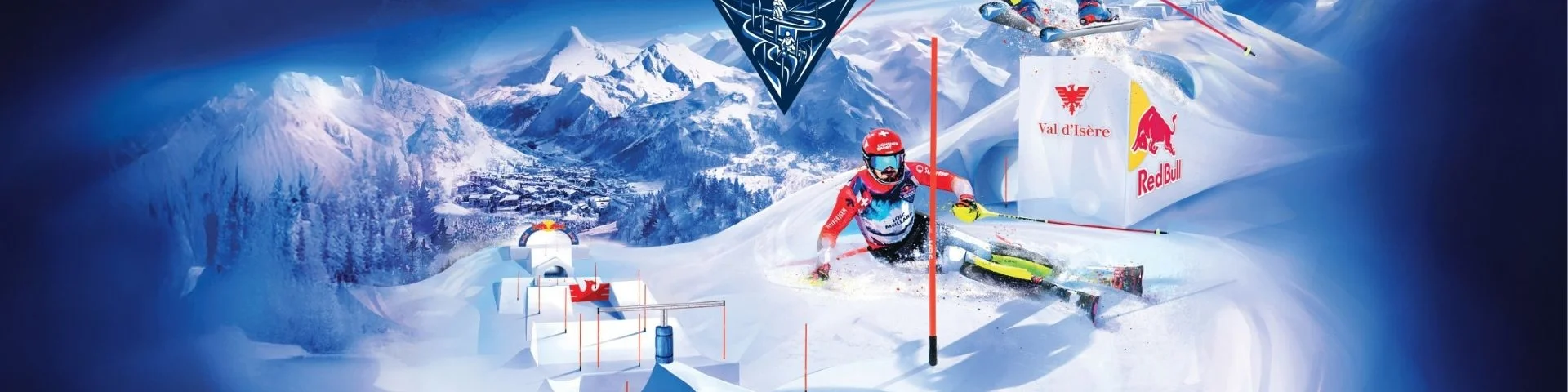 H Redbull Alpine Park Poster