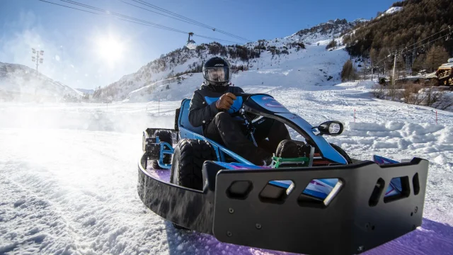 Activité E-Buggy à Val d'Isère