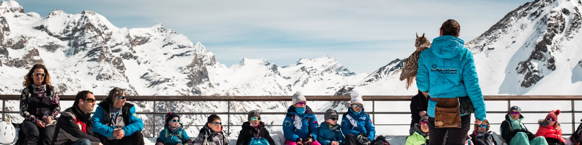 Les Aigles Du Leman en haut de Solaise à Val d'Isère