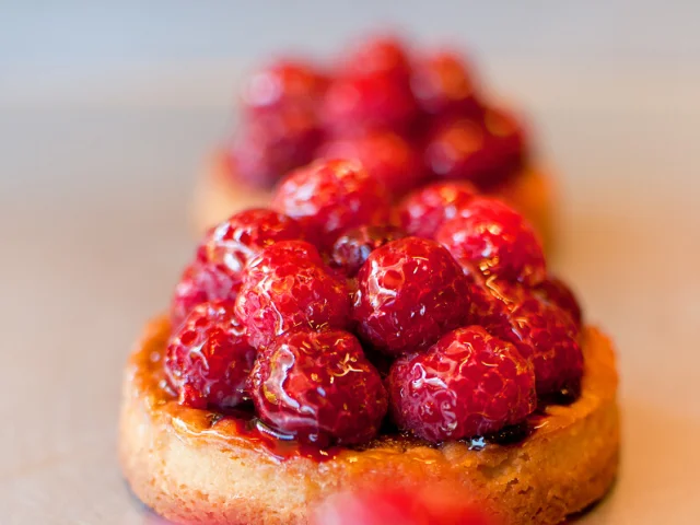 Pâtisserie à la framboise - Maison Chevallot